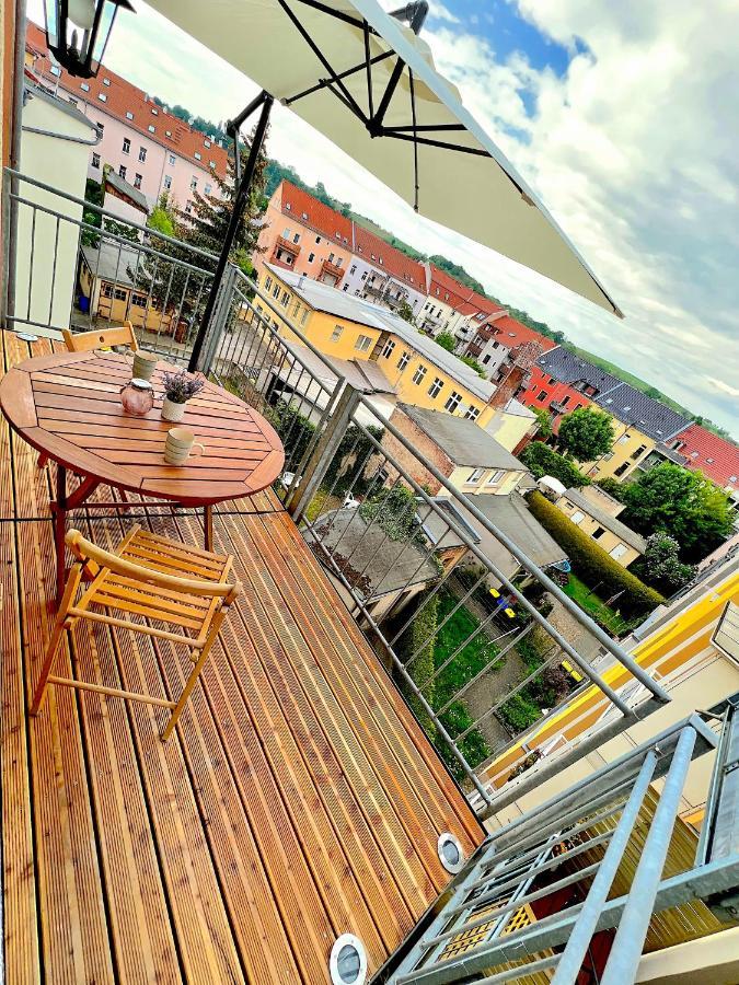 Elbling Apartment Mit Terrasse - Netflix - Parkplatz - Weinbergblick Meissen Exterior photo